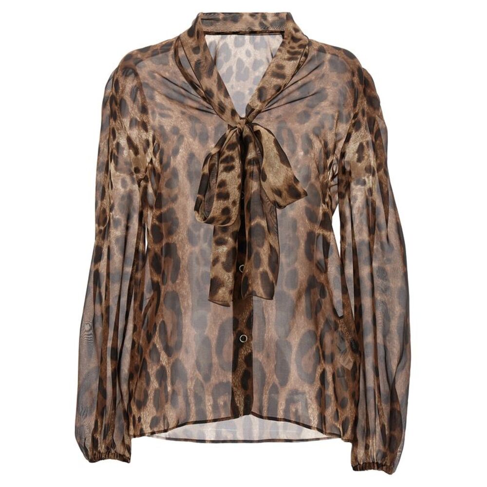 Dolce & Gabbana Multicolor Silk Women's Blouse